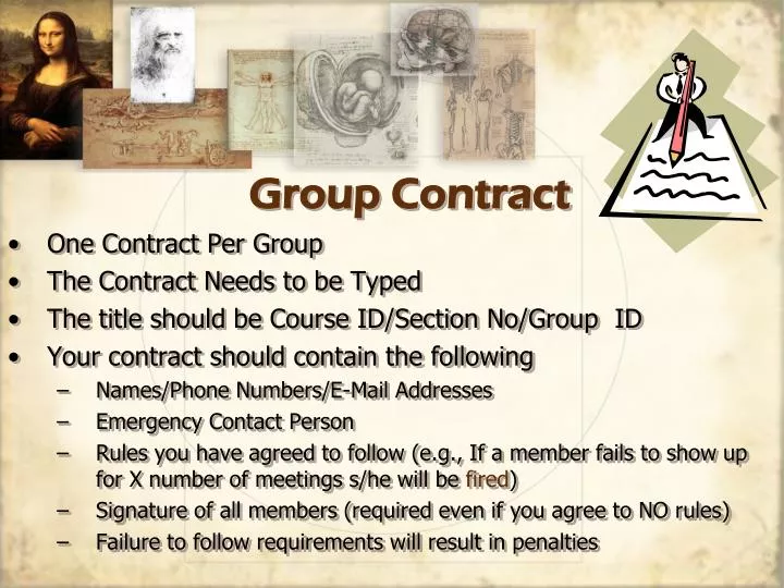 group contract