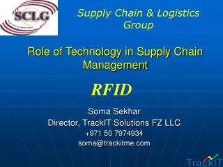 Role of Technology in Supply Chain Management