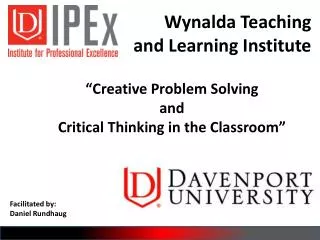 Wynalda Teaching and Learning Institute