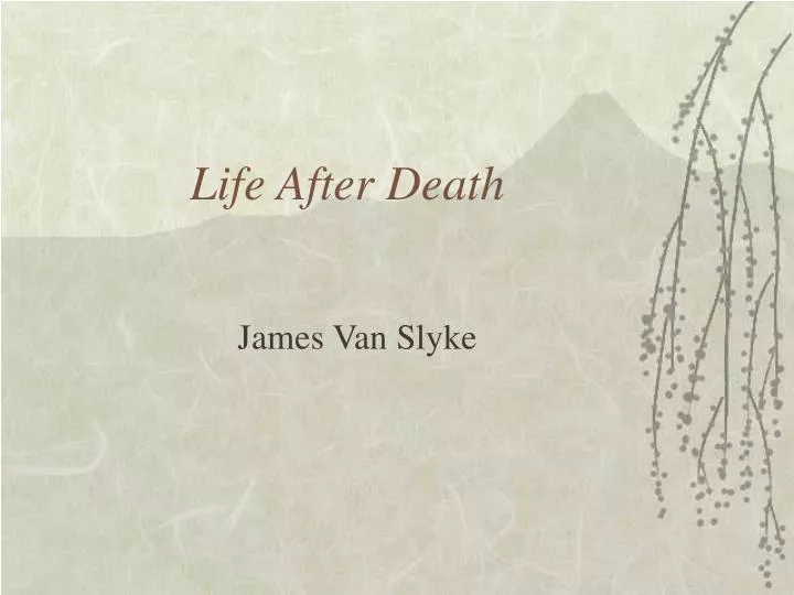 life after death