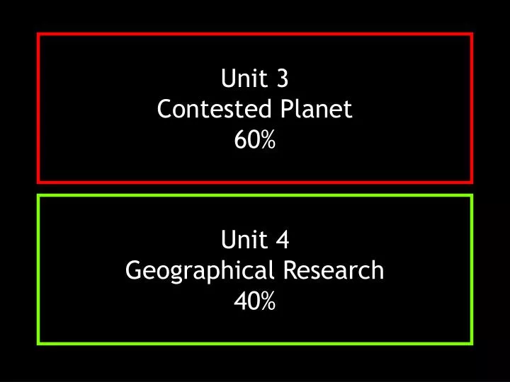 unit 3 contested planet 60