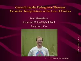 Generalizing the Pythagorean Theorem: Geometric Interpretations of the Law of Cosines