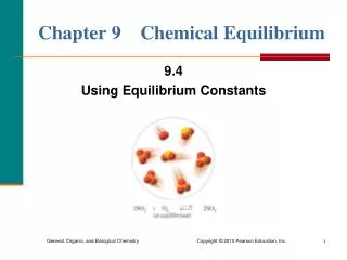 Chapter 9 Chemical Equilibrium