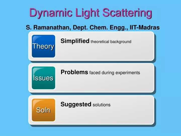 dynamic light scattering