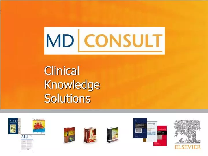 clinical knowledge solutions