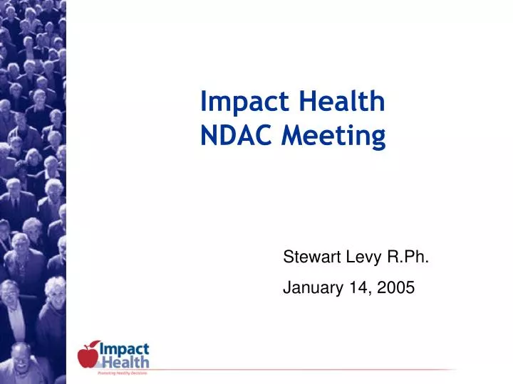 impact health ndac meeting