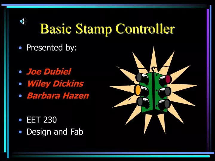 basic stamp controller