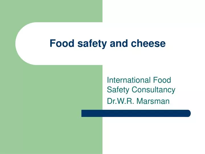 food safety and cheese