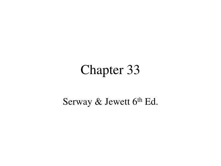 chapter 33