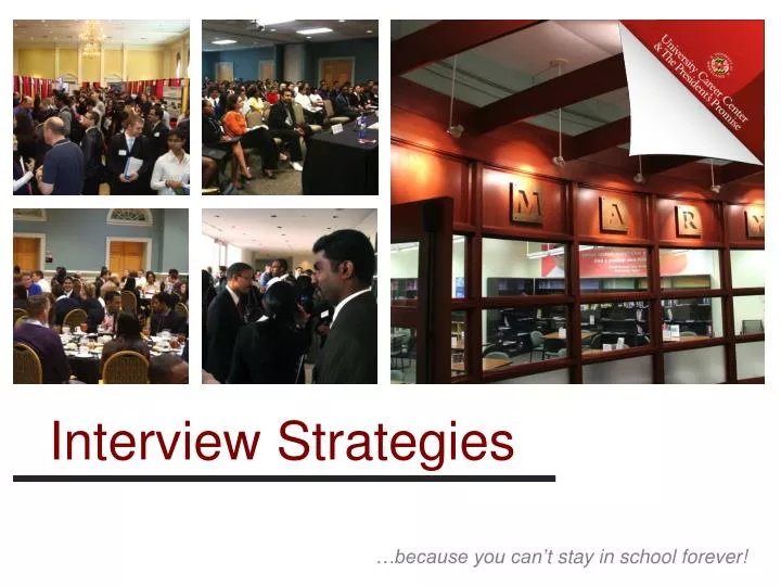 interview strategies