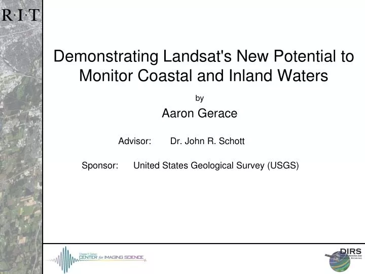 demonstrating landsat s new potential to monitor coastal and inland waters