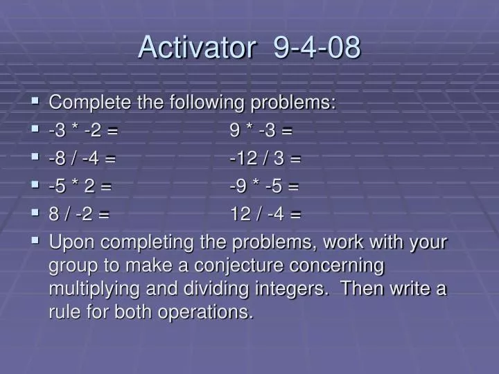 activator 9 4 08