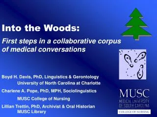 Into the Woods: First steps in a collaborative corpus of medical conversations