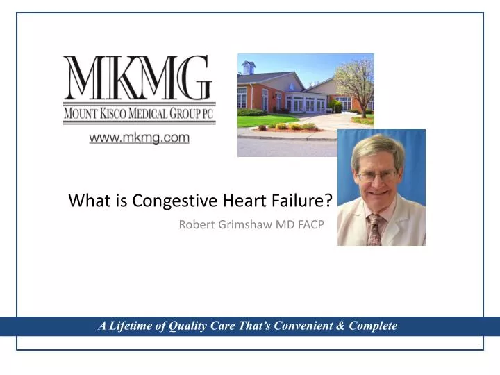 what is congestive heart failure