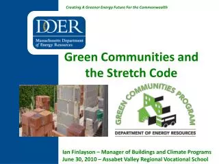 Green Communities and the Stretch Code
