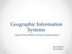 Geographic Information Systems - slide 1