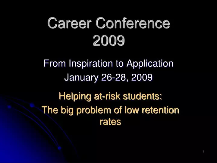 career conference 2009