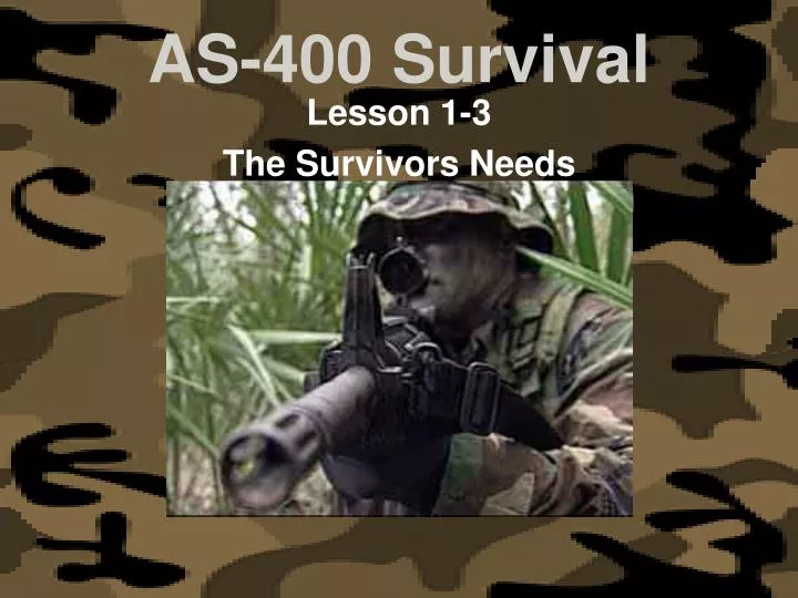 as 400 survival