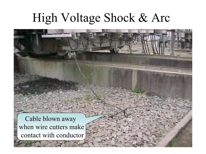 high voltage shock arc