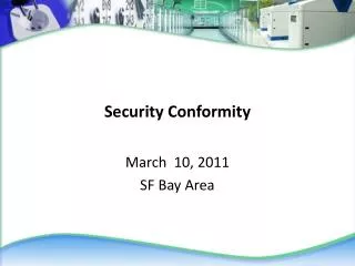 Security Conformity