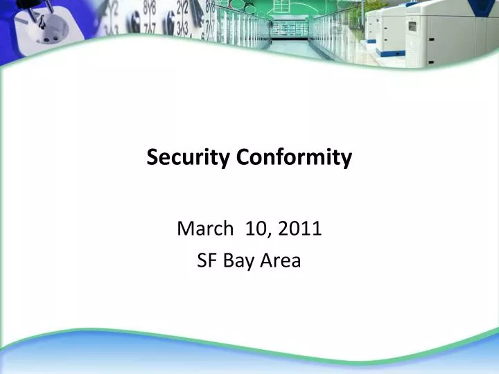 security conformity