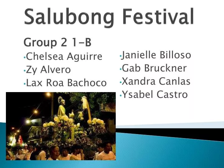 salubong festival