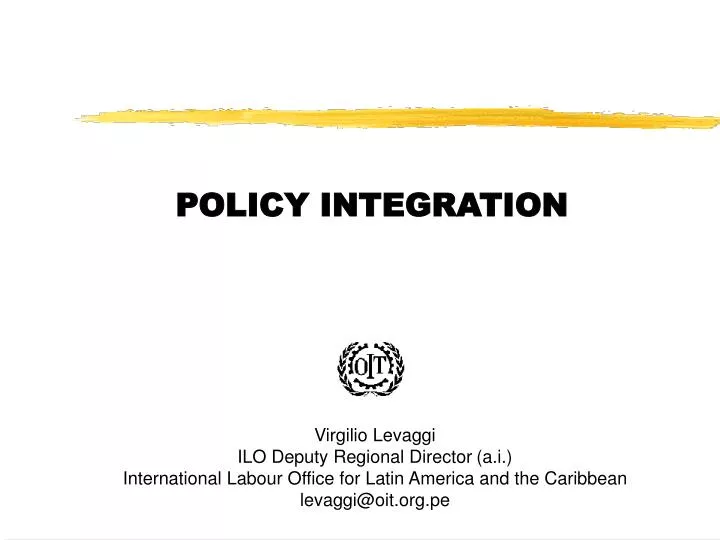 policy integration