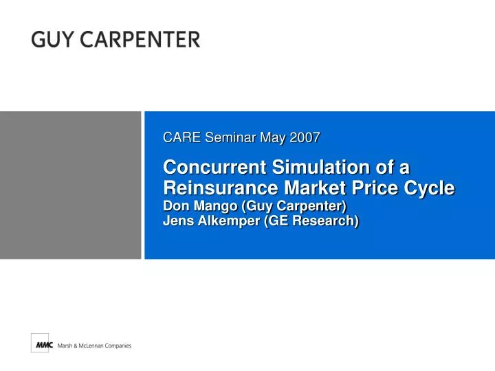 care seminar may 2007