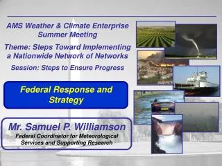 AMS Weather &amp; Climate Enterprise Summer Meeting