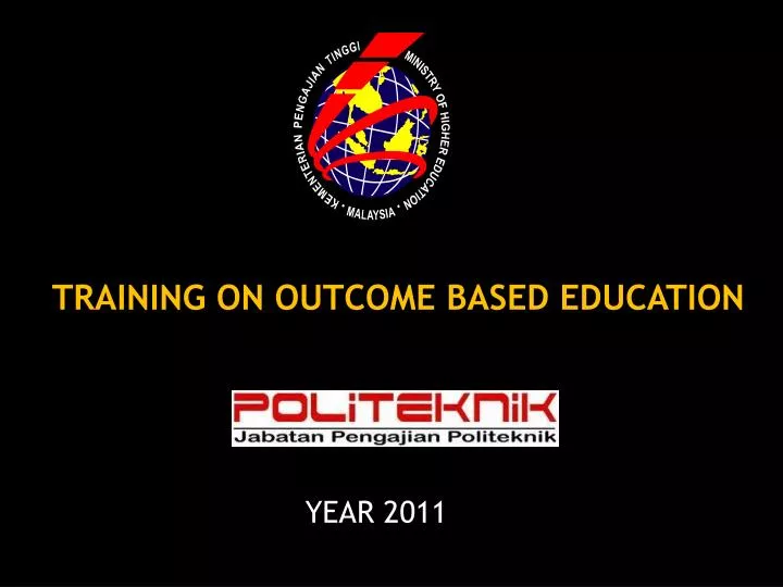 training on outcome based education