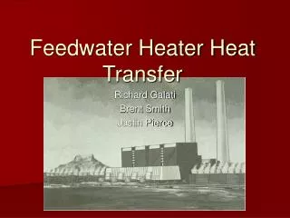 Feedwater Heater Heat Transfer