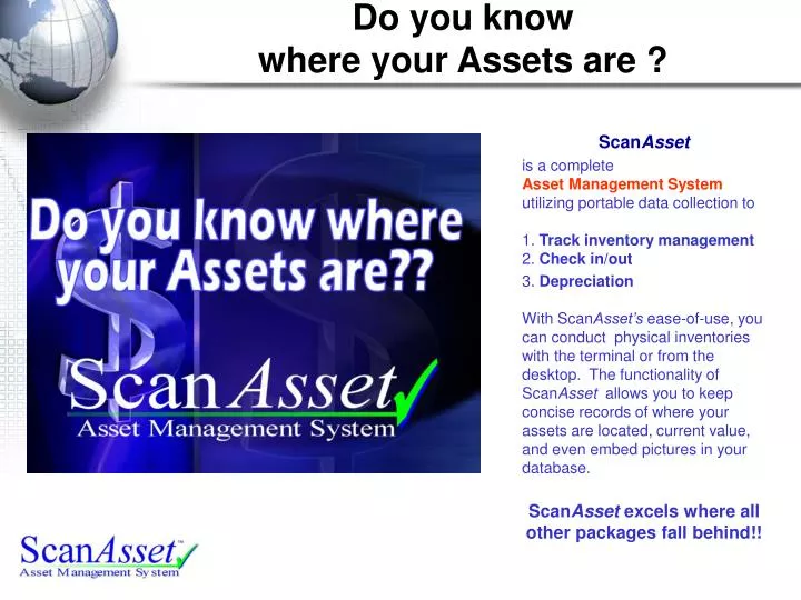 do you know where your assets are