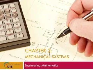 Chapter 2: Mechanical Systems