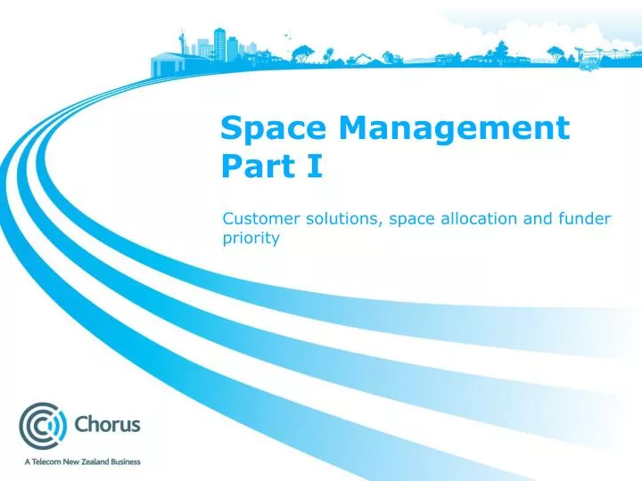 space management part i