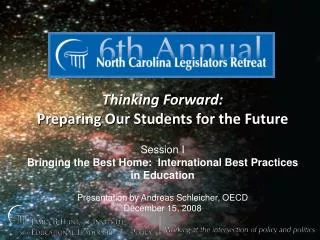 Thinking Forward: Preparing Our Students for the Future Session I