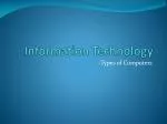 Information Technology - slide 1