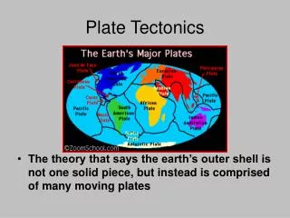 plate tectonics