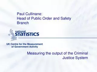 UK Centre for the Measurement of Government Activity
