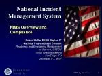 National Incident Management System - slide 1