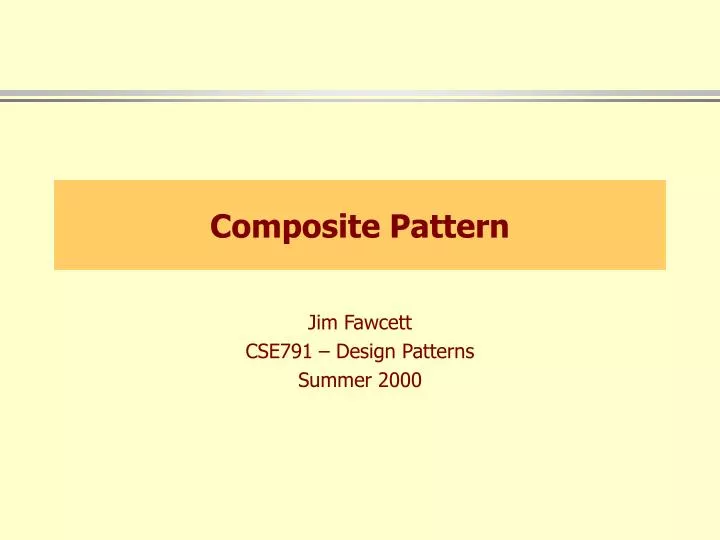 composite pattern