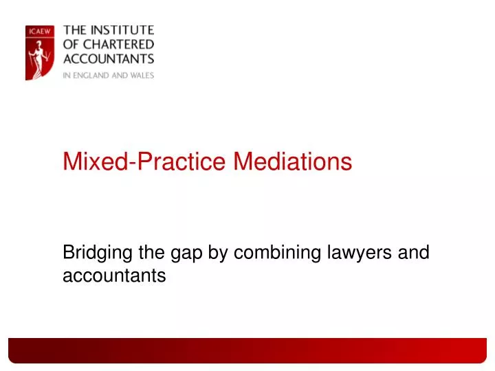 mixed practice mediations