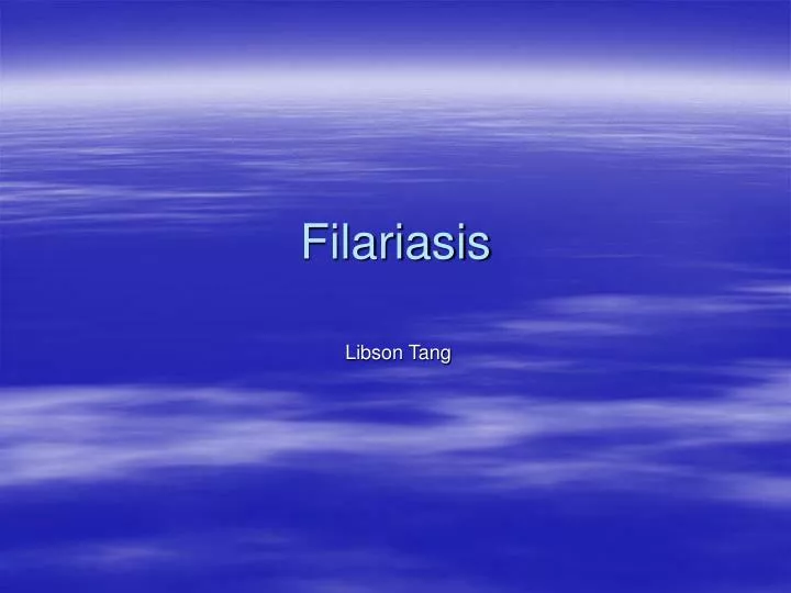 filariasis