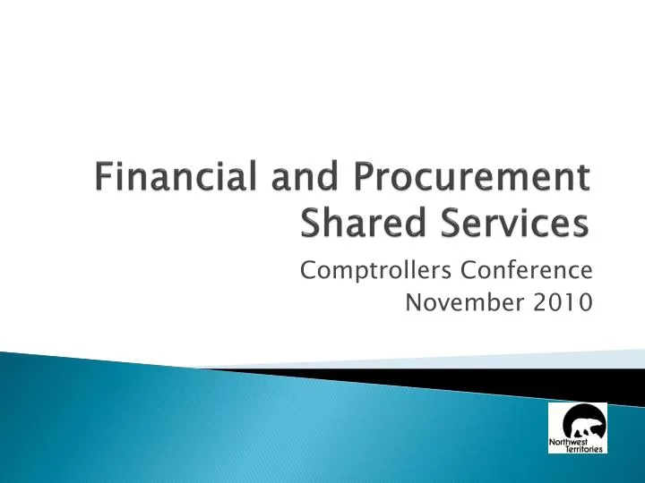 financial and procurement shared services