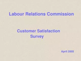 Labour Relations Commission