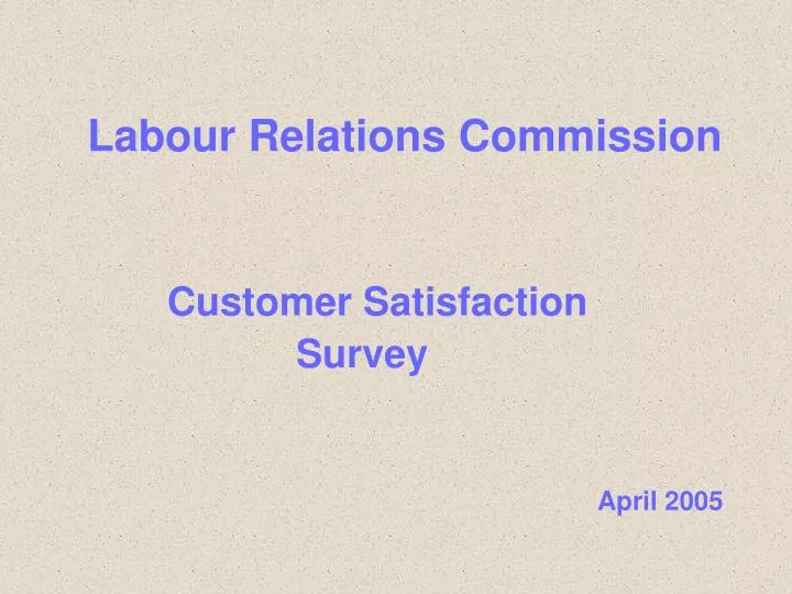 labour relations commission