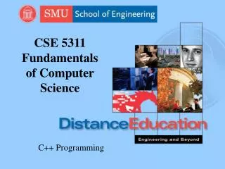 CSE 5311 Fundamentals of Computer Science