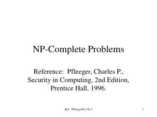 NP-Complete Problems