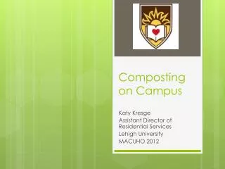 Composting on Campus