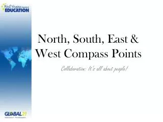 North, South, East &amp; West C ompass Points