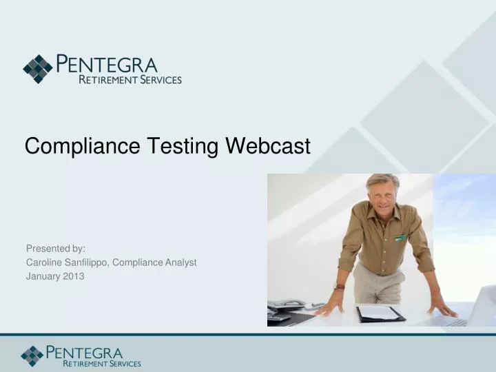 compliance testing webcast